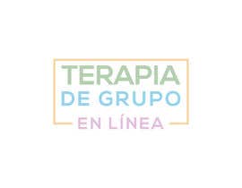 nº 636 pour Group Therapy LOGO in SPANISH     (TERAPIA DE GRUPO EN LÍNEA) par shadatmizi67 