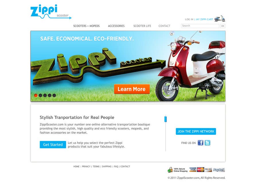 Contest Entry #73 for                                                 ZippiScooter.com Ad Campaign
                                            