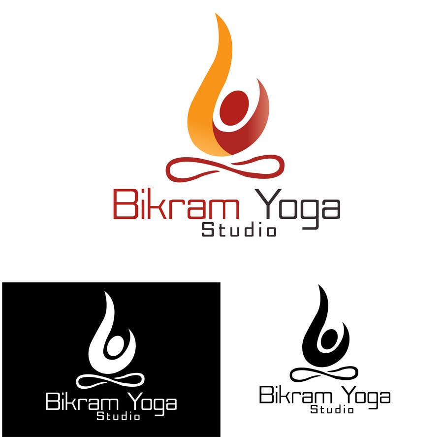 Proposition n°37 du concours                                                 Bikram Yoga Mendon Logo design
                                            