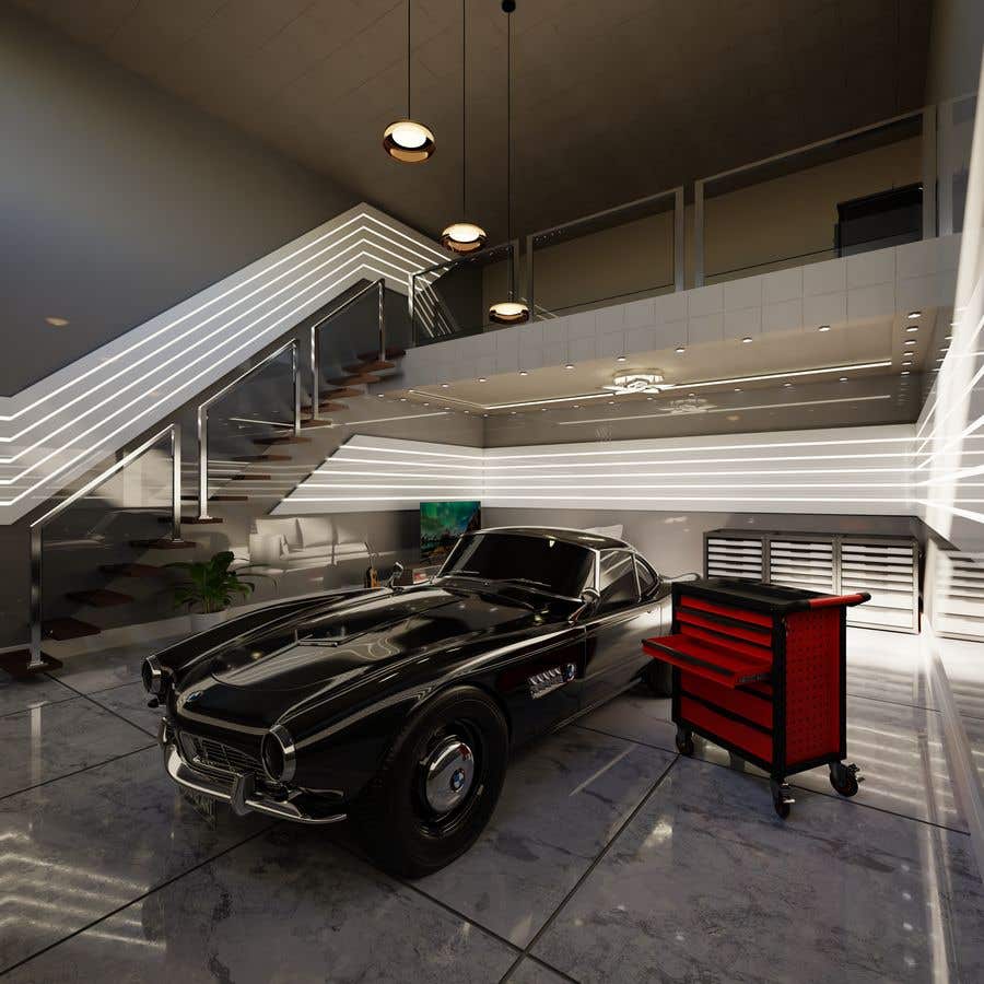 
                                                                                                                        Proposition n°                                            4
                                         du concours                                             Design a colored 3D rendering and an illustrated floorplan of a luxurious car storage garage
                                        