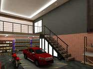 Proposition n° 9 du concours 3ds Max pour Design a colored 3D rendering and an illustrated floorplan of a luxurious car storage garage