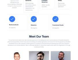 #18 for Build 3-4 page website for a pharmaceutical start-up company. Website should look very professional without any bright colors. Color theme has to align with the logo. - 03/08/2022 14:46 EDT af shamsu082277