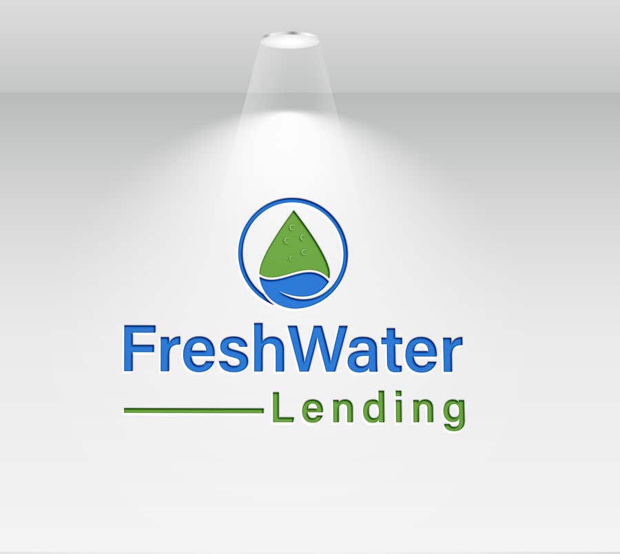 Penyertaan Peraduan #557 untuk                                                 Logo Design - FreshWater Lending
                                            