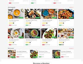 Nro 115 kilpailuun UI/UX Designer for online ordering website for a restaurant käyttäjältä RsSofts