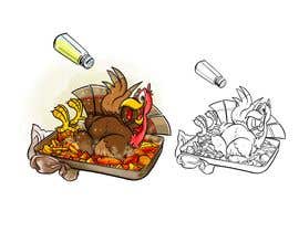 Nro 32 kilpailuun turkey illustration käyttäjältä berragzakariae