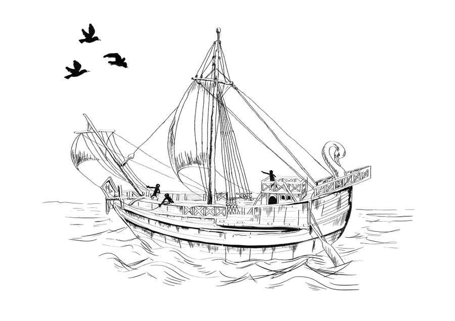 
                                                                                                                        Конкурсная заявка №                                            45
                                         для                                             Black and white drawing or sketch of sailing ship on sea
                                        