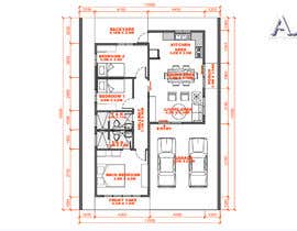 #53 untuk Need a house design for a field of 15 meters x 11 meters oleh ajmdcrz