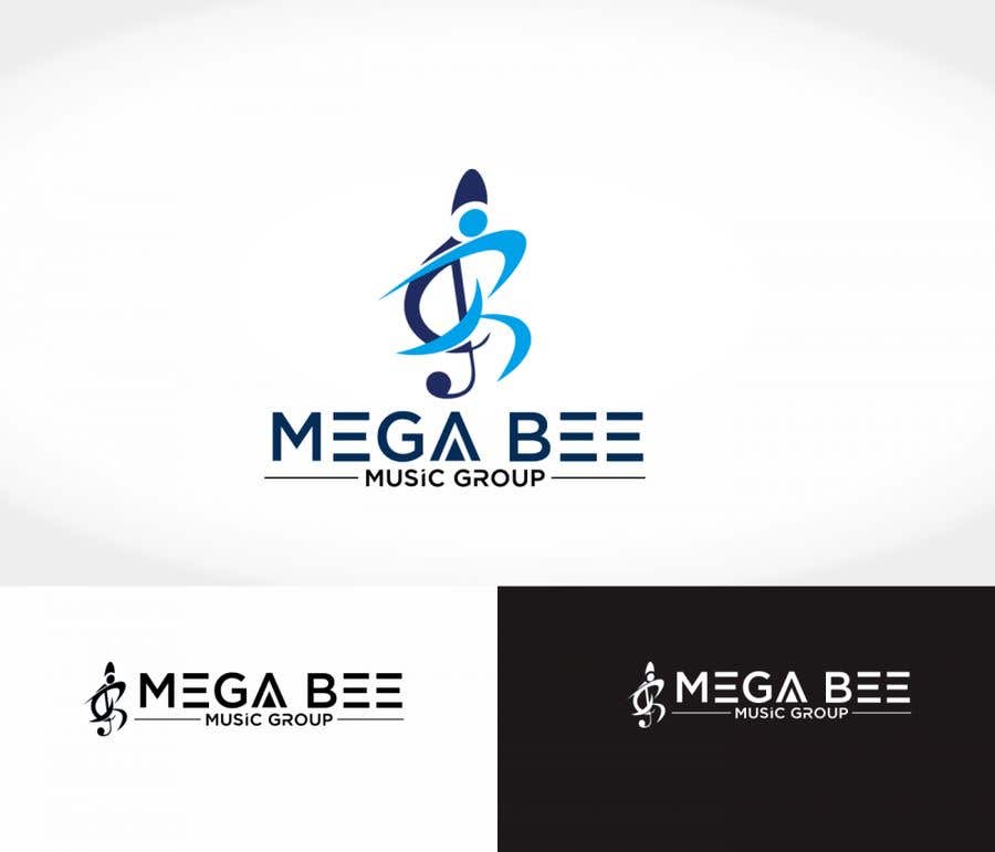 Bài tham dự cuộc thi #17 cho                                                 Logo for Mega Bee Music Group
                                            