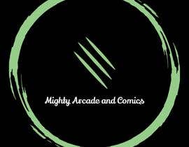 Nro 26 kilpailuun Logo for Mighty arcade and Comics käyttäjältä rfaith34