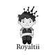 
                                                                                                                                    Kilpailutyön #                                                35
                                             pienoiskuva kilpailussa                                                 Logo for Royaltii clothing and apparel
                                            