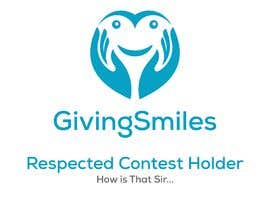 Nro 65 kilpailuun Logo for Give Smiles käyttäjältä MUGHJ