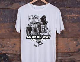 Nro 82 kilpailuun Outdoor Clothing T Shirt Design based on Angkor Wat, Cambodia käyttäjältä ritugraph