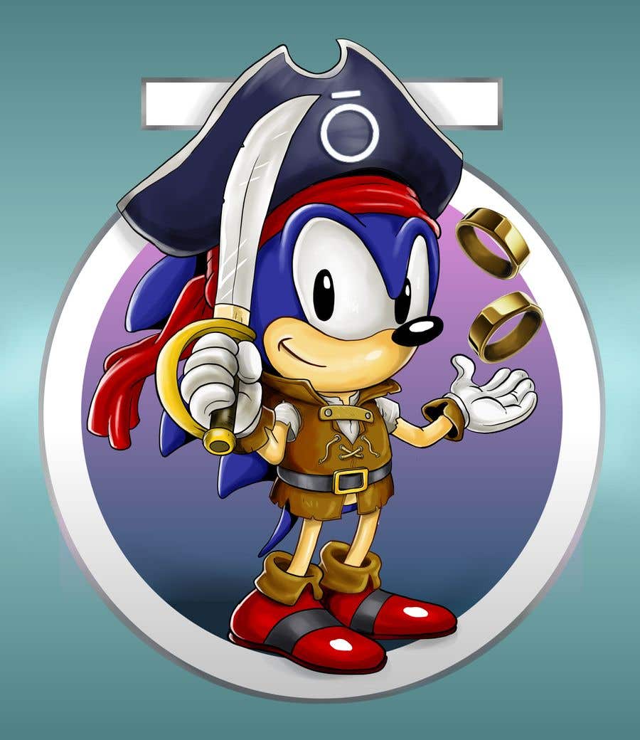 
                                                                                                                        Конкурсная заявка №                                            22
                                         для                                             Create an image of Sonic the Hedgehog dressed in a pirate outfit
                                        