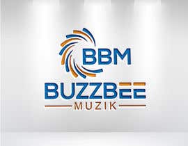 #46 untuk Logo for BUzZBEE MUZIK oleh monowara01111
