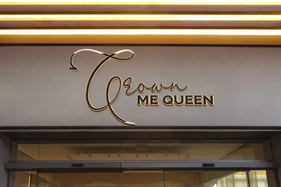 Kilpailutyö #83 kilpailussa                                                 Logo for Crown Me Queen
                                            