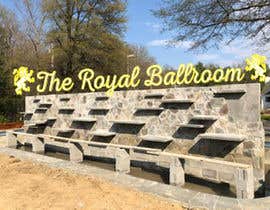 #91 cho The Royal Ballroom Sign Design bởi rubiakter2828