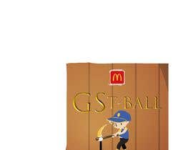 Nro 311 kilpailuun Logo Design - Cartoon Kid baseball / tee ball pack image käyttäjältä Menahmed404