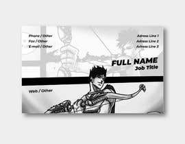 #43 for Create business card showing my comic book theme by kamilouri