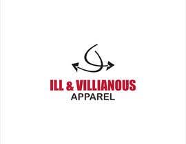 Nro 127 kilpailuun Logo for Ill &amp; Villianous apparel käyttäjältä Kalluto