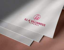 #110 untuk Logo for Ill &amp; Villianous apparel oleh expografics