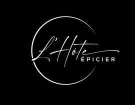 #146 untuk Logo for L’Hôte Épicier oleh Khaled71693