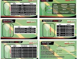 #42 cho Infographic/Image Design - Squash Racket Size Chart bởi mdmahmudur39