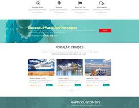 Nro 66 kilpailuun Website Design In PSD for Travel Company käyttäjältä eduralive