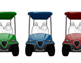 #8 para need a Golf Car Desiger ( initially i need u to start with the sketches, so i will need number of sketchs before moving to 3d  render) por Frann2696