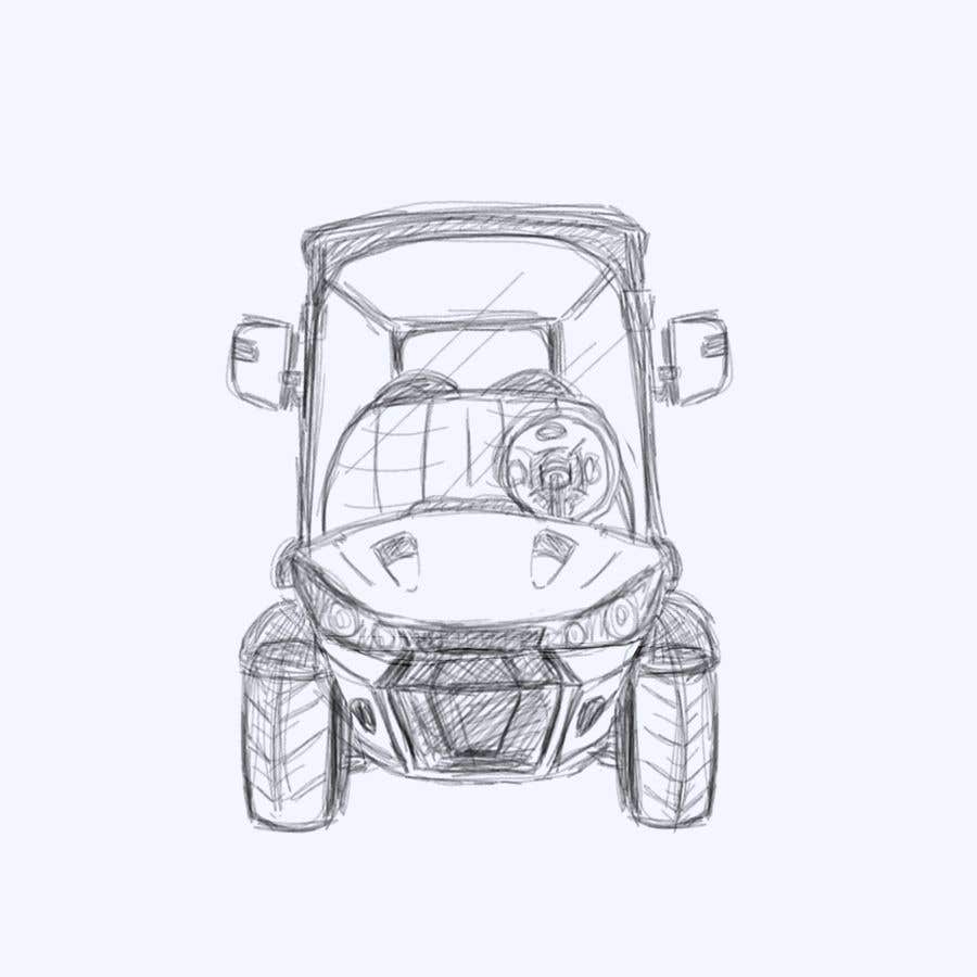 Конкурсная заявка №6 для                                                 need a Golf Car Desiger ( initially i need u to start with the sketches, so i will need number of sketchs before moving to 3d  render)
                                            