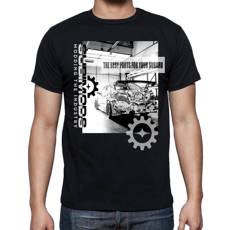 Penyertaan Peraduan #16 untuk                                                 3 Shirt Designs For A Subaru Parts Company
                                            