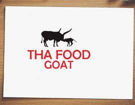#50 for Logo for Tha Food Goat af affanfa