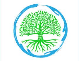 #154 för Oak tree logo icon with water av azhariabdhamid9