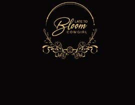 nº 133 pour Logo for Late To Bloom Cowgirl par farhanabir9728 