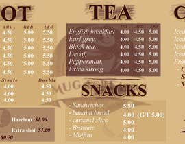 #16 for Design me a display menu for a coffee trailer by ayaamgad022
