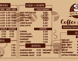 #24 for Design me a display menu for a coffee trailer by androyosea