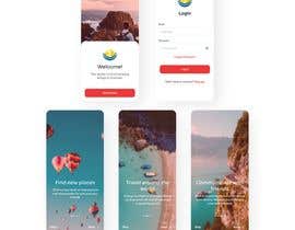 nº 17 pour Makeover needed: Spice up this Figma Travel Onboarding flow par ThisaraPrabhath 