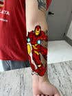 Graphic Design Contest Entry #11 for Add color to my photo for my tattoo- Iron Man & Astronaut
