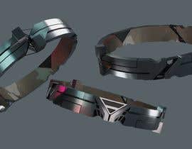 #39 para Design a cool, futuristic men&#039;s wedding ring for me por ARTEYESPINACAS