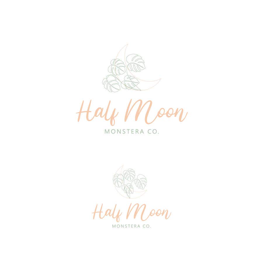 
                                                                                                                        Contest Entry #                                            308
                                         for                                             Half Moon Monstera Co.
                                        