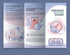 Sonyfeo18 tarafından Tri-fold Brochure design for Circadian Rhythm Syndrome için no 33