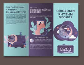 Sonyfeo18 tarafından Tri-fold Brochure design for Circadian Rhythm Syndrome için no 71