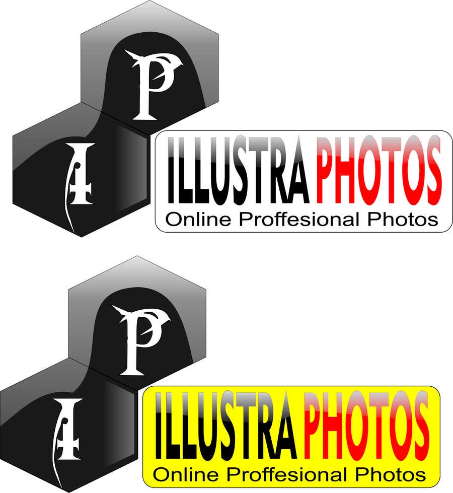 Penyertaan Peraduan #333 untuk                                                 IllustraPhotos Logo Creation
                                            
