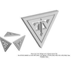 MhPailot tarafından Logo, Triangle and Text shapes to 3D için no 94