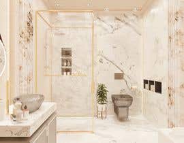 #20 cho Interior design 3D render of bathrooms bởi MaryoRiski15
