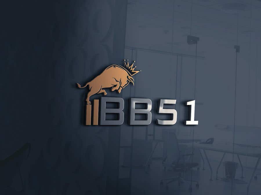 Konkurrenceindlæg #44 for                                                 Logo Design Needed: Bomb Bay51 Logo Branded Bull w/Crown
                                            