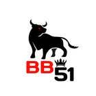 Graphic Design Konkurrenceindlæg #72 for Logo Design Needed: Bomb Bay51 Logo Branded Bull w/Crown