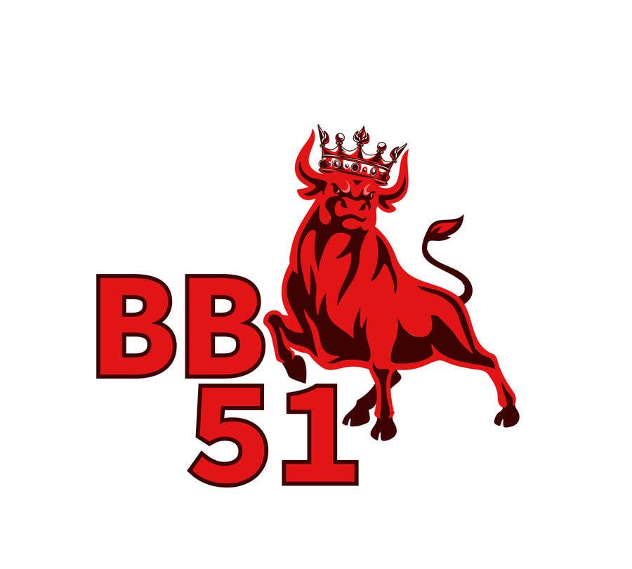 Konkurrenceindlæg #147 for                                                 Logo Design Needed: Bomb Bay51 Logo Branded Bull w/Crown
                                            
