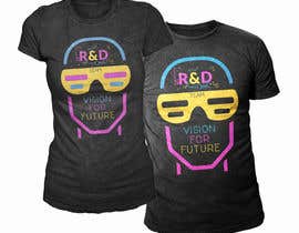 #136 untuk Design a T shirt for R&amp;D team of smart glasses products oleh Exer1976