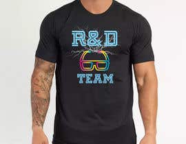 #134 untuk Design a T shirt for R&amp;D team of smart glasses products oleh SHAHANARAKOLI