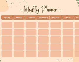 #55 для Design an A4 PDF weekly meal planner от ashmitrai2532004